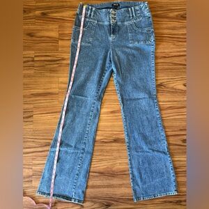 Metrostyle Bootcut Jeans Size 14T Button Fly Stretch Denim